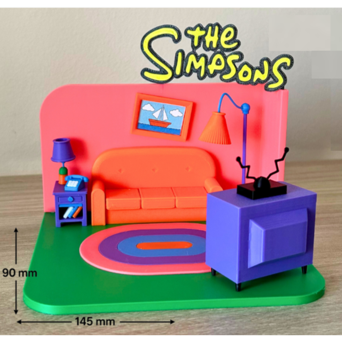 Sala Estar Simpsons