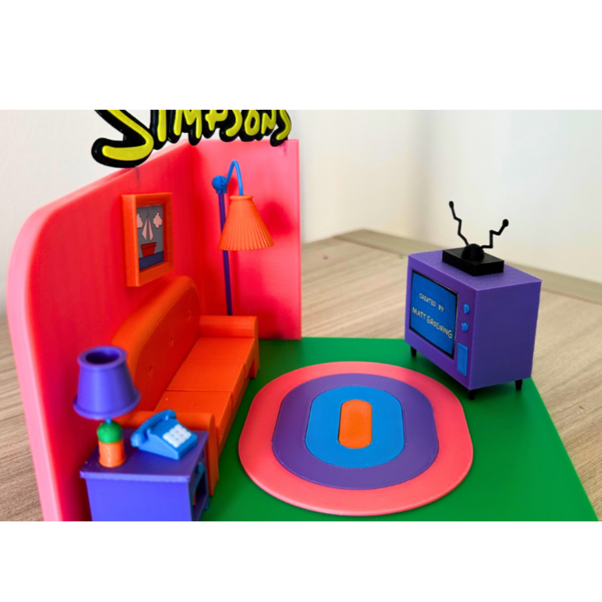 Sala Estar Simpsons